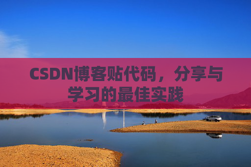 CSDN博客贴代码，分享与学习的最佳实践
